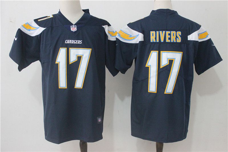 Men Los Angeles Chargers #17 Rivers Blue Nike Vapor Untouchable Limited NFL Jerseys->new england patriots->NFL Jersey